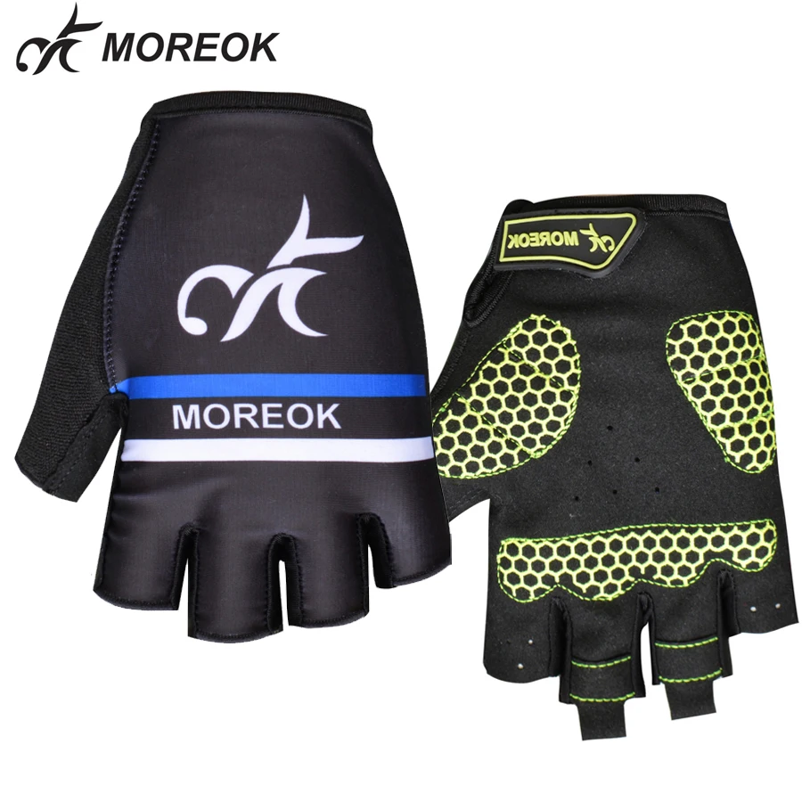 Перчатки для велоспорта с половинными пальцами женские мужские летние