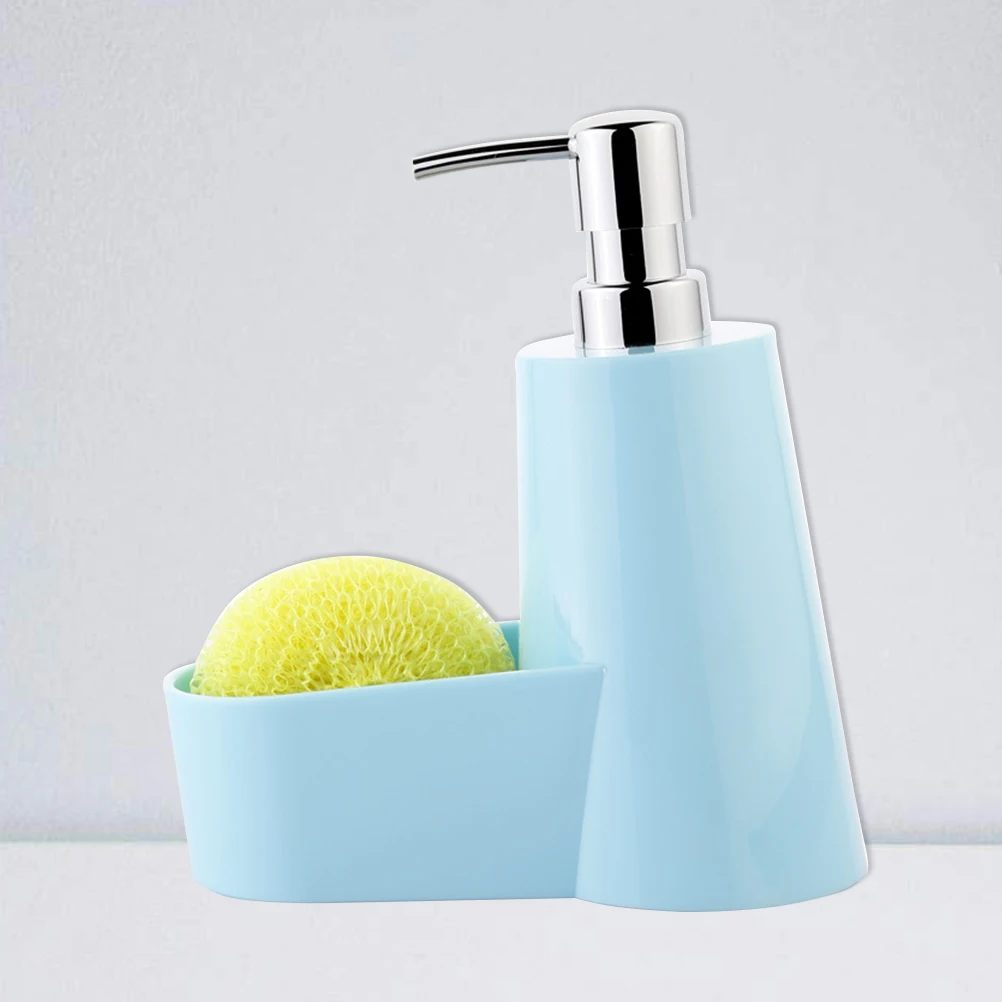 1 шт. Герметичная Бутылка для душа небесно голубого цвета многоразовые флаконы