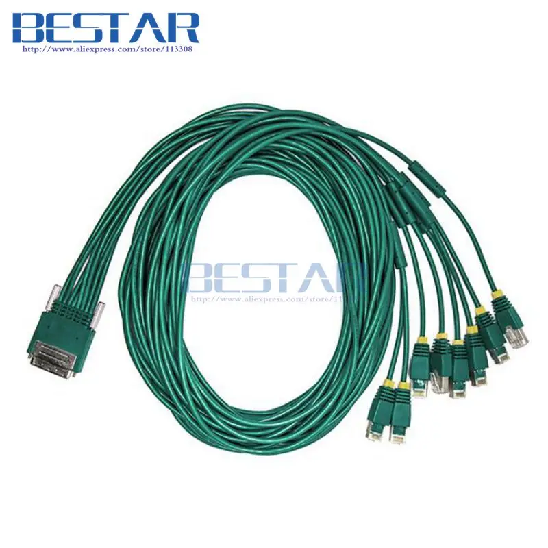 

CAB-HD8-ASYNC 68pin to 8 x RJ45 Cable RJ 45 3m 10ft 8-port EIA-232 Async for Cisco HWIC-16A HWIC-8A Router Network Router Cables