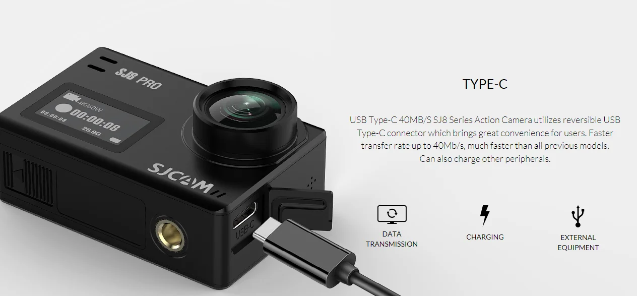 SJCAM SJ8 Pro SJ8 серия 4K 60FPS WiFi дистанционный шлем Экшн-камера Ambarella чип 4K 60FPS Ultra HD Экстремальные виды спорта DV камера
