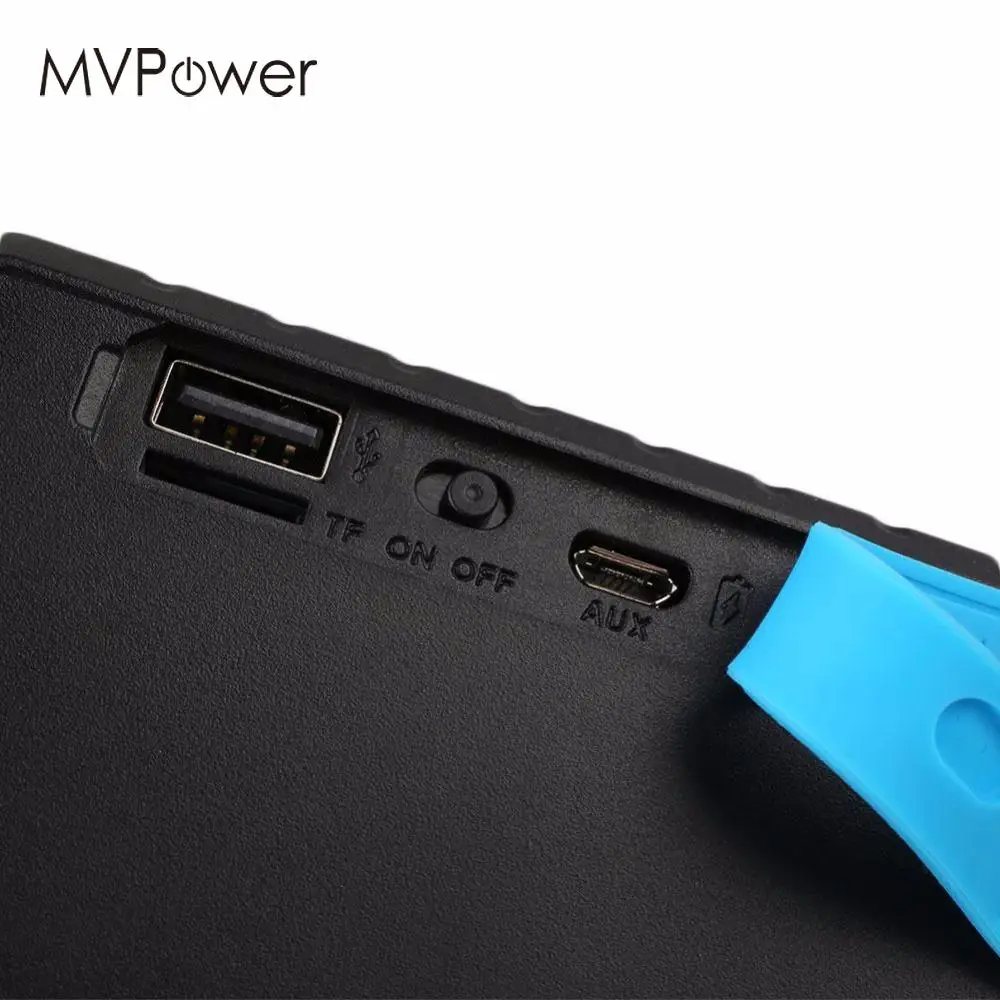 MVpowe Водонепроницаемый Открытый мини беспроводной Bluetooth динамик с микрофоном