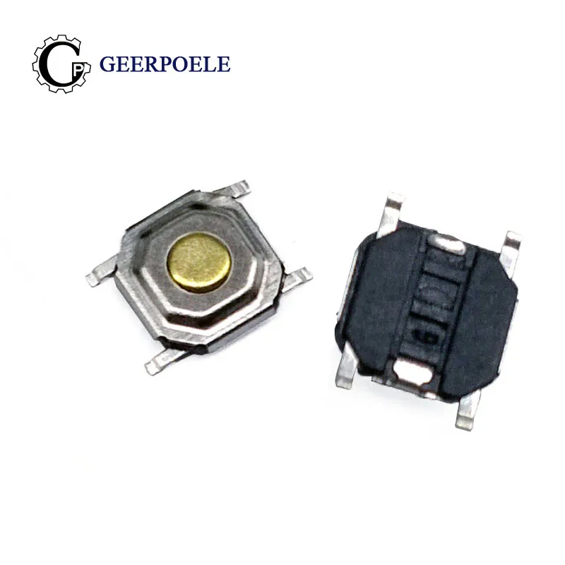 12V 5 2*5 2*1 мм 0.5A 4 Pin SMT нажимная кнопка металла переключатель тактильные микро
