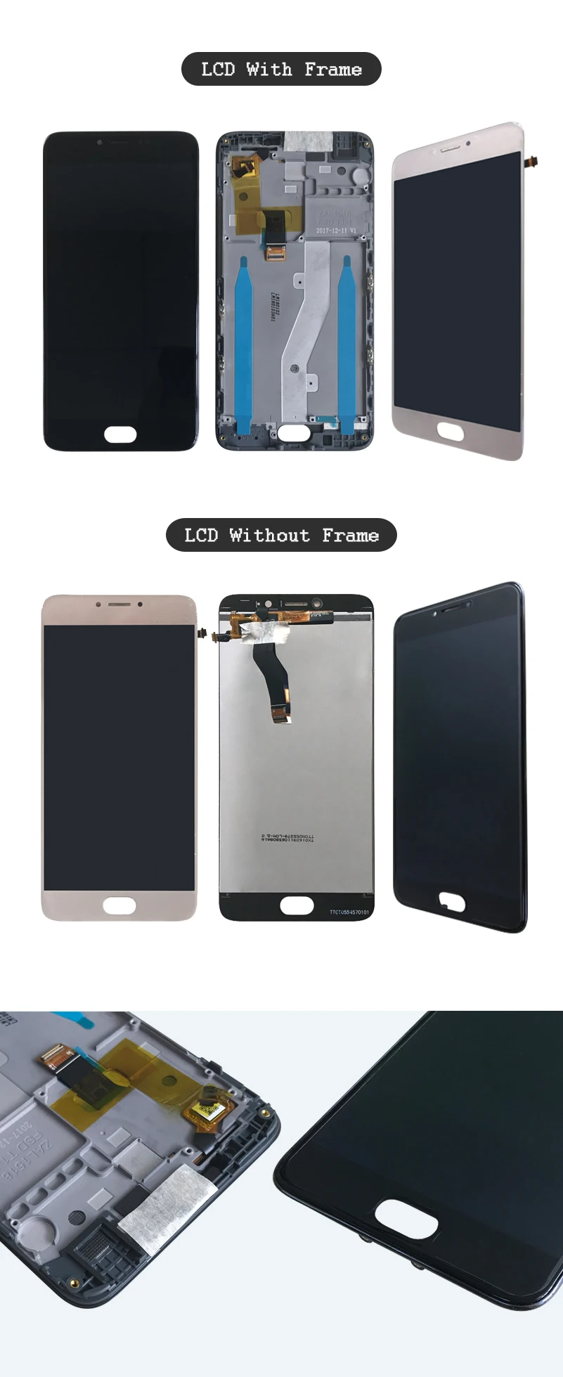 10-сенсорный экран ЖК-дисплей+ рамка для Meizu M3 Примечание L681H ЖК-дисплей Экран дисплея замена для Meizu M3 Примечание L681H Digiziter Aseembly
