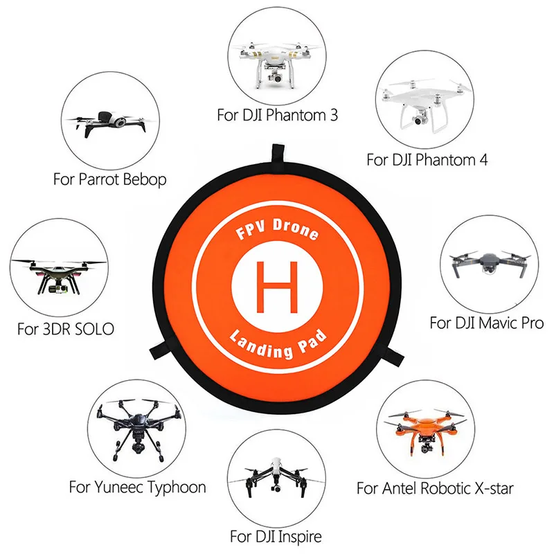 55 см DJI Mavic мини быстро складывающийся FPV Дрон парковочный фартук коврик