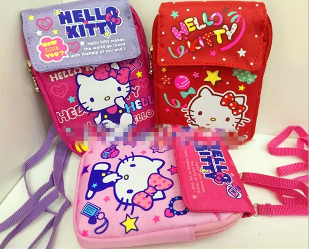 Мобильный телефон Hello kitty cat сумка для хранения денег с подвесной пряжкой|Сумки