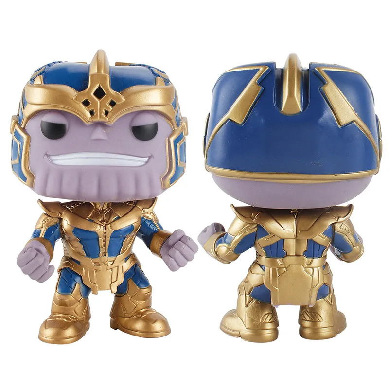 Funko The Marvel стражи галактики 2 танос brinquedos Коллекция ПВХ экшн Фигурки игрушки для