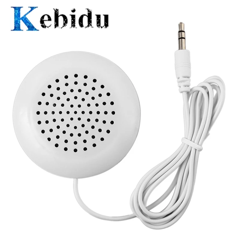 Портативный мини-динамик kebidu 3 5 мм Громкий динамик для MP3 MP4 музыкального плеера