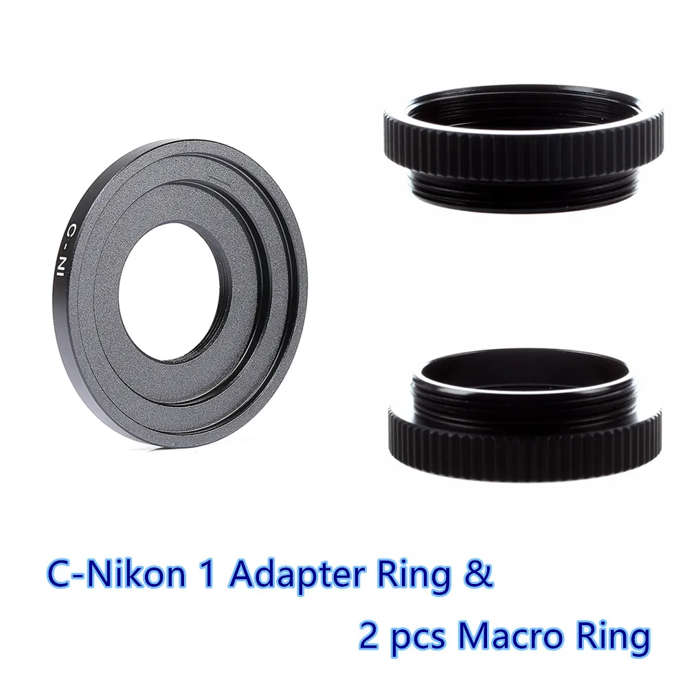Объектив с креплением для камеры видеонаблюдения 35 мм F1.6 Nikon 1 V3 V2 V1 AW1 J5 J4 J3 J2 J1 S2 S1