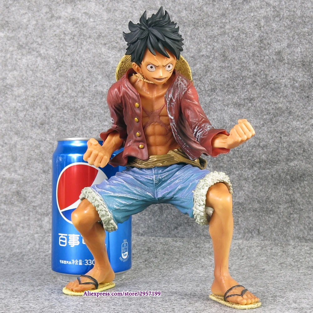 18 см Аниме One Piece Обезьяна D Луффи ПВХ фигурку Нулевой наборы Детей Игрушки