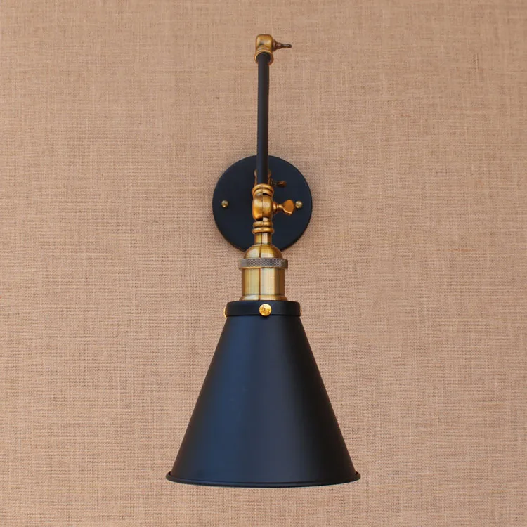 Светодиодная винтажная лампа Эдисона регулируемый настенный светильник в стиле