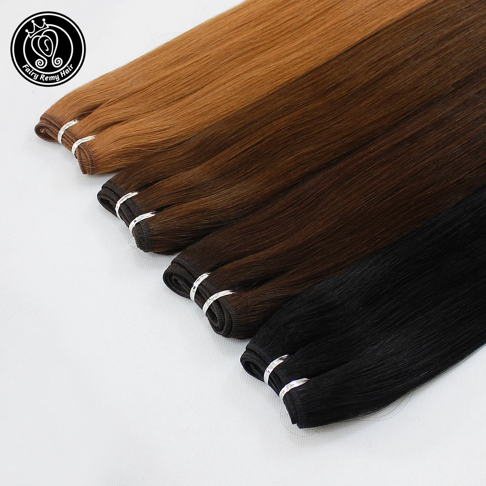 Сказочные волосы remy, 100 г/шт., 18 дюймов, настоящие европейские прямые человеческие волосы, пряди, уток, выделенный цвет пианино, человеческие волосы remy