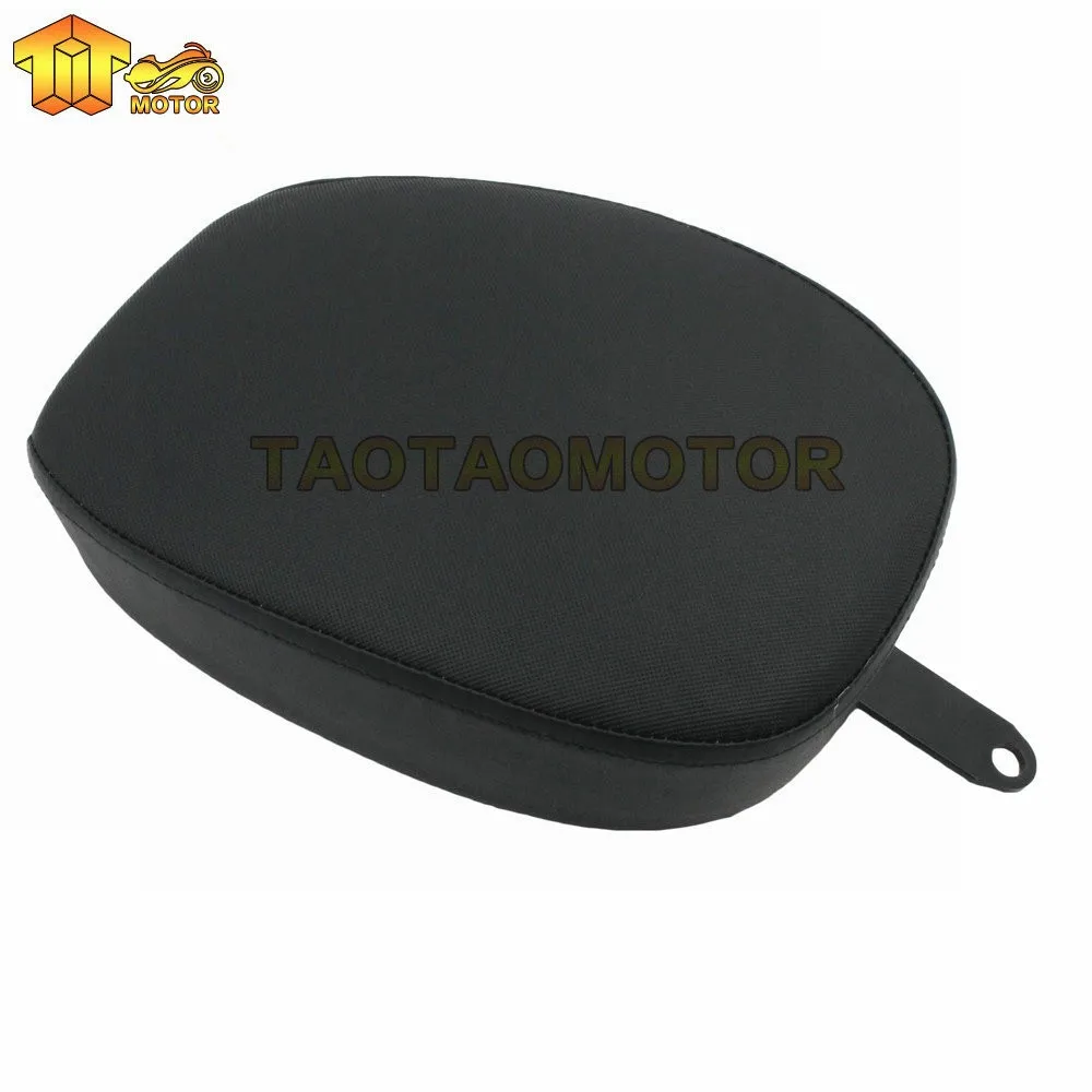 Черная подушка для заднего сиденья мотоцикла Кожаная Harley Sportster XL 1200 883 72 48 Forty-eight