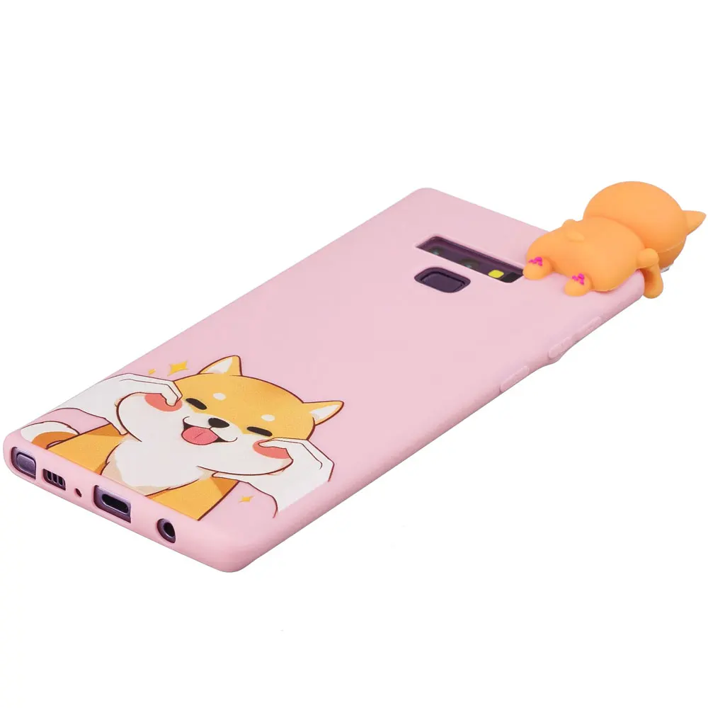 FQYANG Unicorn Owl Panda Cat Painted TPU Cover For SAMSUNG NOTE 9 8 S7 S8 S9 PLUS A6 A8 J7 J6 2018 2017 Funny Cartoon Phone Case | Мобильные