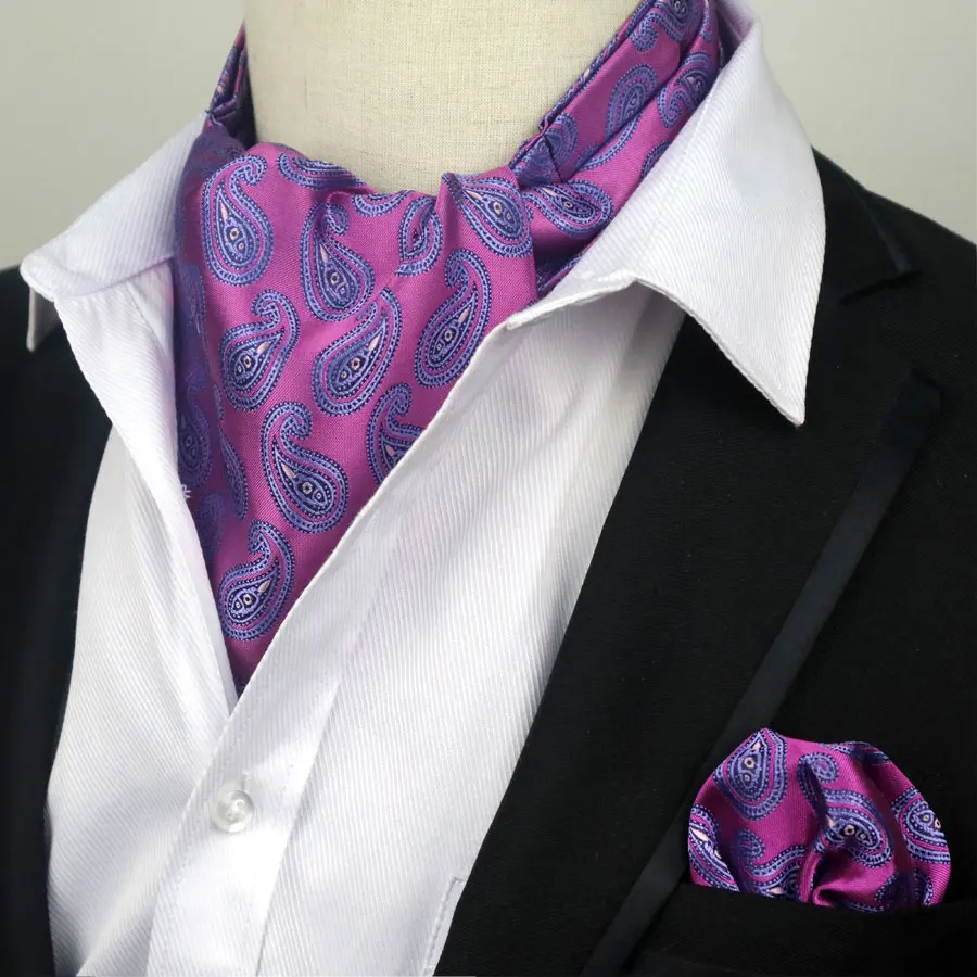 Галстук мужской Шелковый в горошек жаккардовый