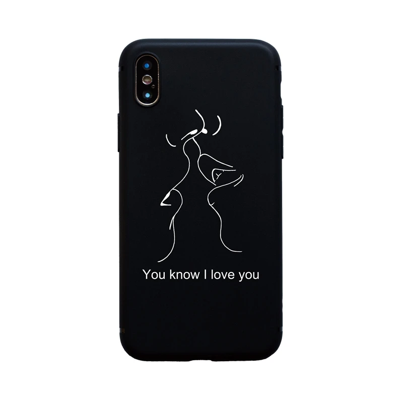 Простой литературы и искусства линия Животные чехол для телефона iPhone X XS Max XR 6 S 7 8