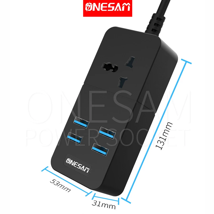 Смарт устройство для быстрой Мощность розеток 4 usb хаб с автоматической