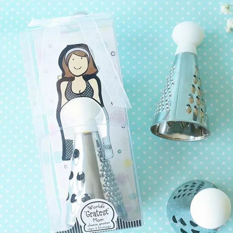 24 шт./заказ металла оптовая продажа терка для сыра baby shower Подарки Свадебные