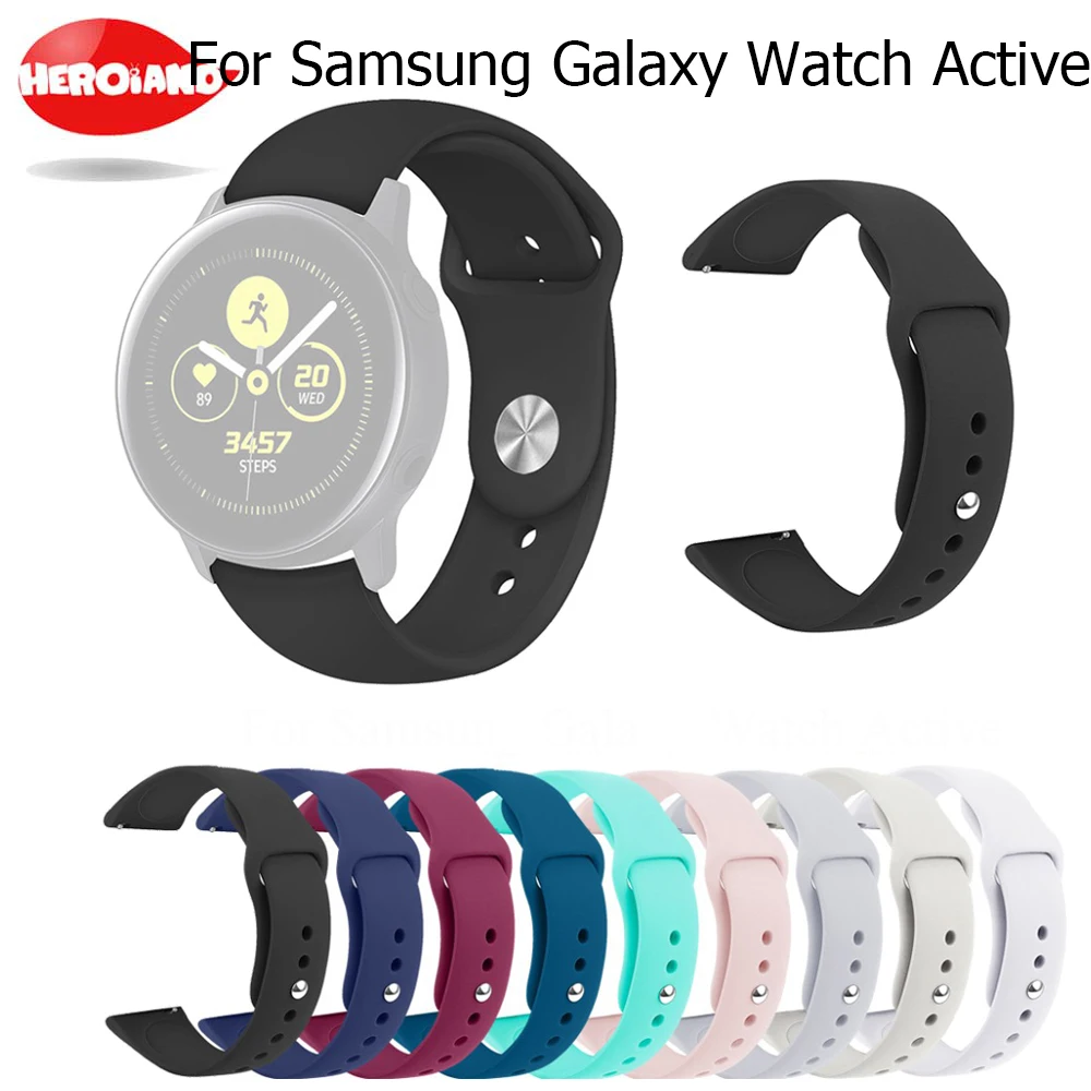 Новый спортивный ремешок для Samsung Galaxy Watch Active Band 42 мм Классический S2 gear Sport