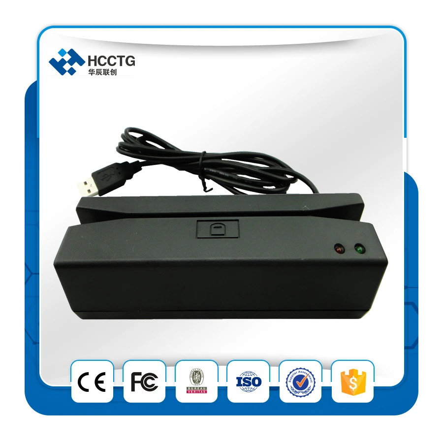 Лидер продаж дешевый считыватель магнитных карт Track123 Usb MSR скиммер HCC720|card reader|magnetic