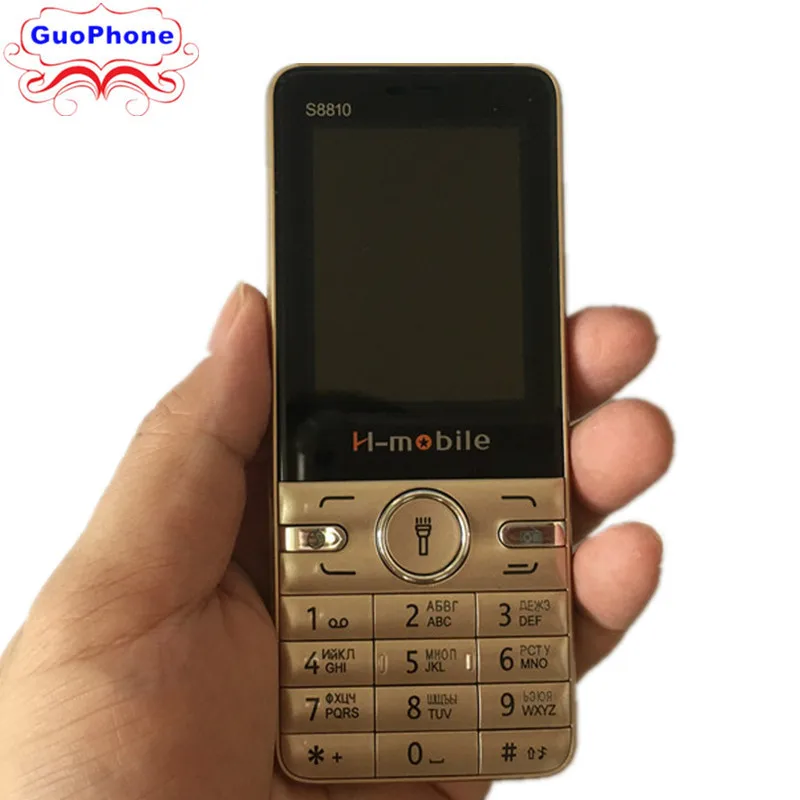 H mobile S8810 2 4 &quotтелефон Dual SIM основная большая клавиатура четырехдиапазонный