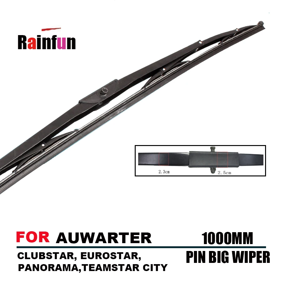 

RAINFUN 1000 мм длинные щетки стеклоочистителя для AUWARTER CLUBSTAR, EUROSTAR, PANORAMA, TEAMSTAR CITY, контактный тип стеклоочистителя