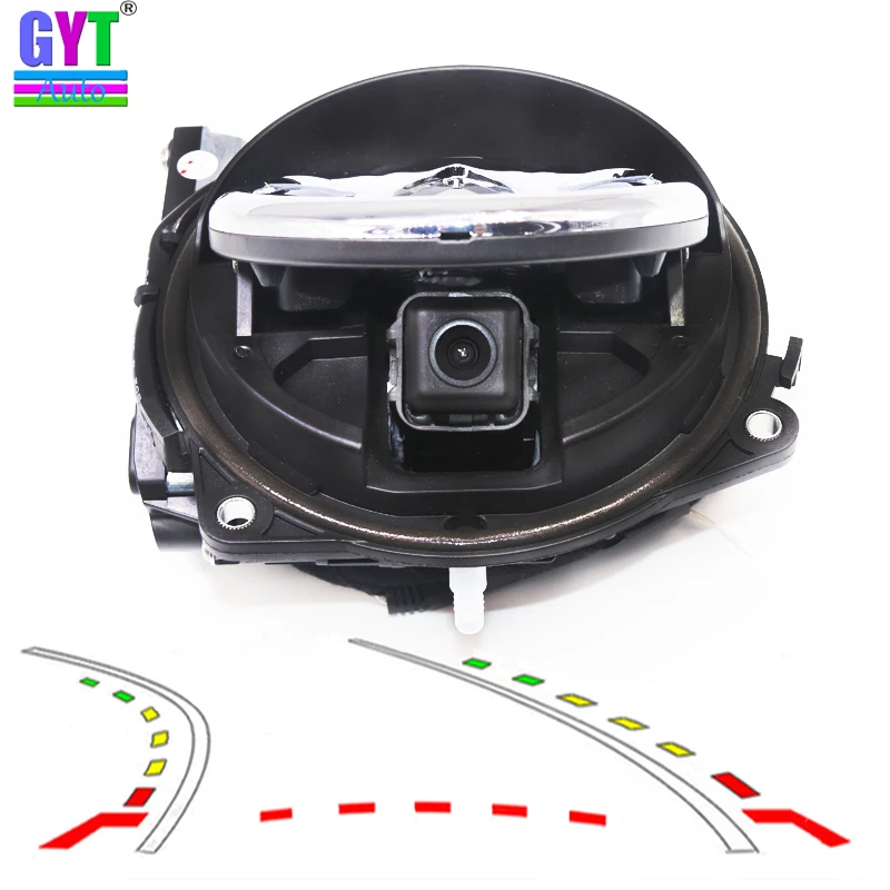 Автомобильная флип камера заднего вида с логотипом RGB 510 315 CVBS для Volkswagen VW Golf 5/6 MK6
