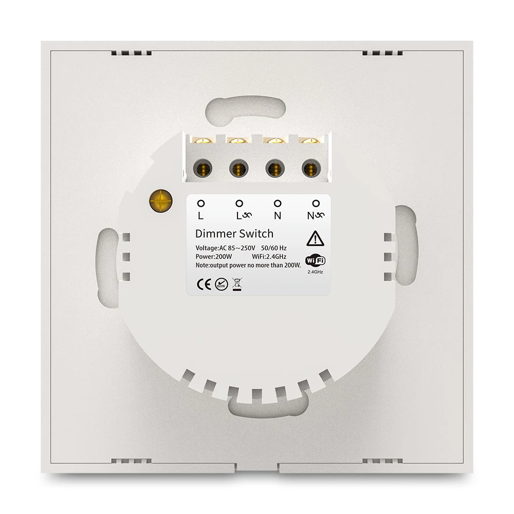 NEO Coolcam NAS SC03WU умный WiFi выключатель света 3 Gang дизайн закаленное стекло панель