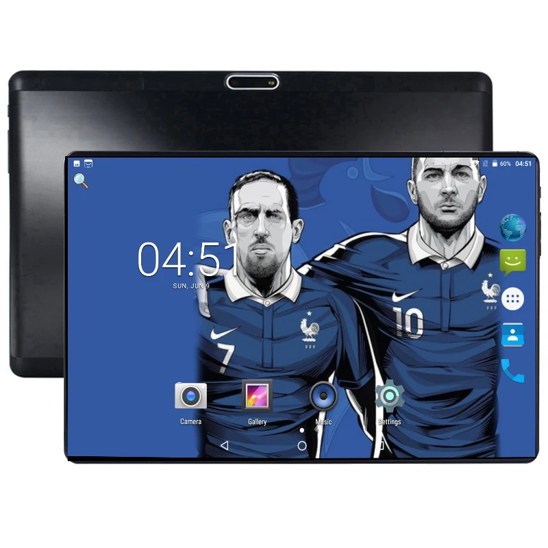 2019 планшет 10 дюймов 2.5D экран Android 8 0 планшетный ПК 4 + 64 Гб 4G LTE с двумя sim картами