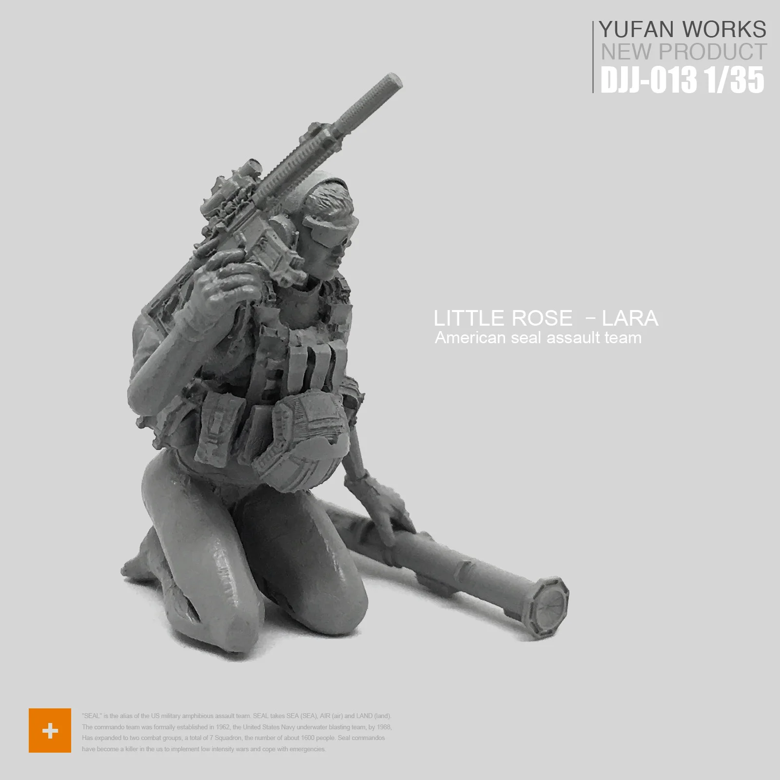 Фото Yufan модель 1/35 набор для сборки фигурки Женский солдат уплотнение ловушка Djj(China)