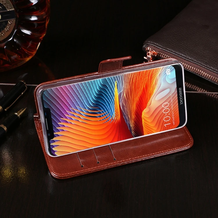 Чехол Doogee BL5500 Lite, откидной кошелек, бизнес чехол из искусственной кожи, чехол для телефона Doogee BL5500 Lite, чехол