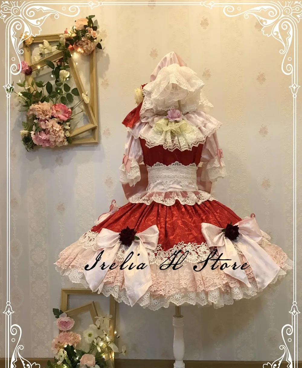 Flandre Touhou Project Косплей Flandre Scarlet Косплей Костюм Платье женское на заказ/размер