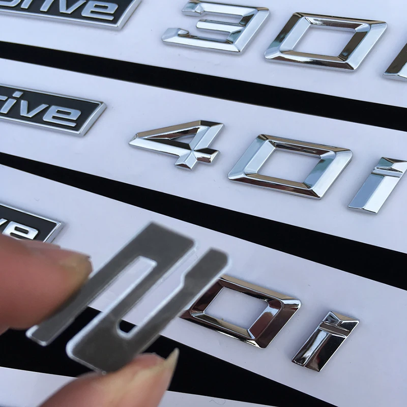 Старая/Новая XDrive 18i 20i 25i 28i 30i 35i 40i 48i 50i эмблема с номером для X1 X3 X4 X5 X6 значок на