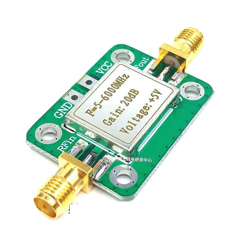 LNA 5m 6ghz усиление: 20 дБ широкополосный РЧ усилитель мощности для FM HF VHF / UHF Ham