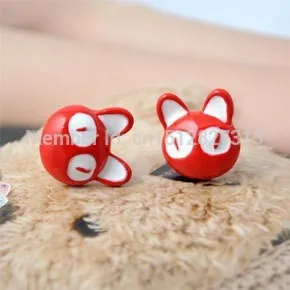 Горячая Новая мода большие глаза милый маленький кот серьги патрон ювелирные