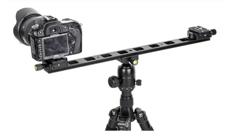 Manbily PU480 480mm Lengthen Fast Mounting Plate 1/4" Universal Tripod QR Multi Purpose Rail for Camera and Flashed Light |