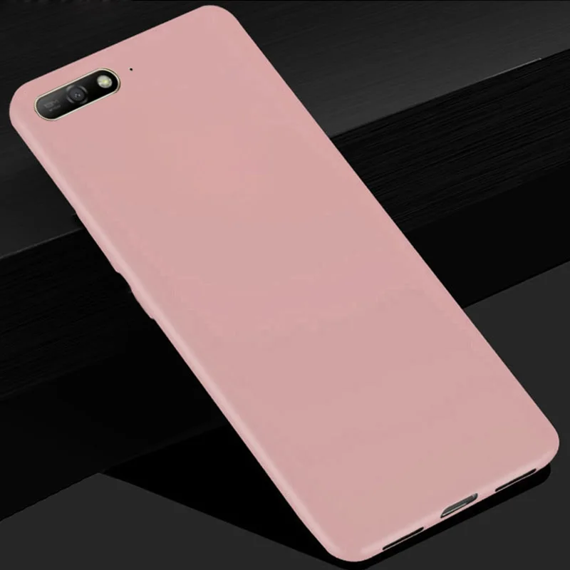 Для huawei Y6 2018 задняя крышка телефон сумка для Prime Y 6 Y6Prime Силиконовые Мягкий ТПУ