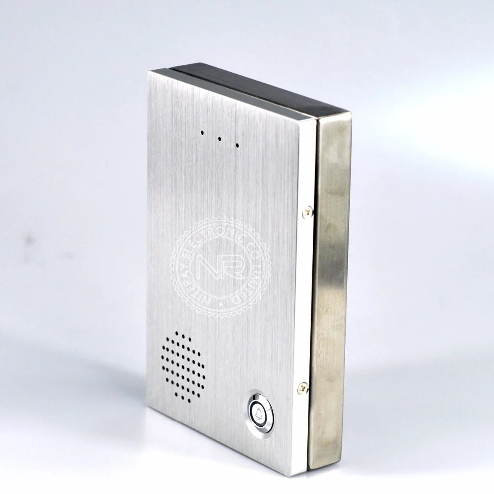 SIP-телефон двери Поддержка дверной звонок с внутренней и проводной для офиса