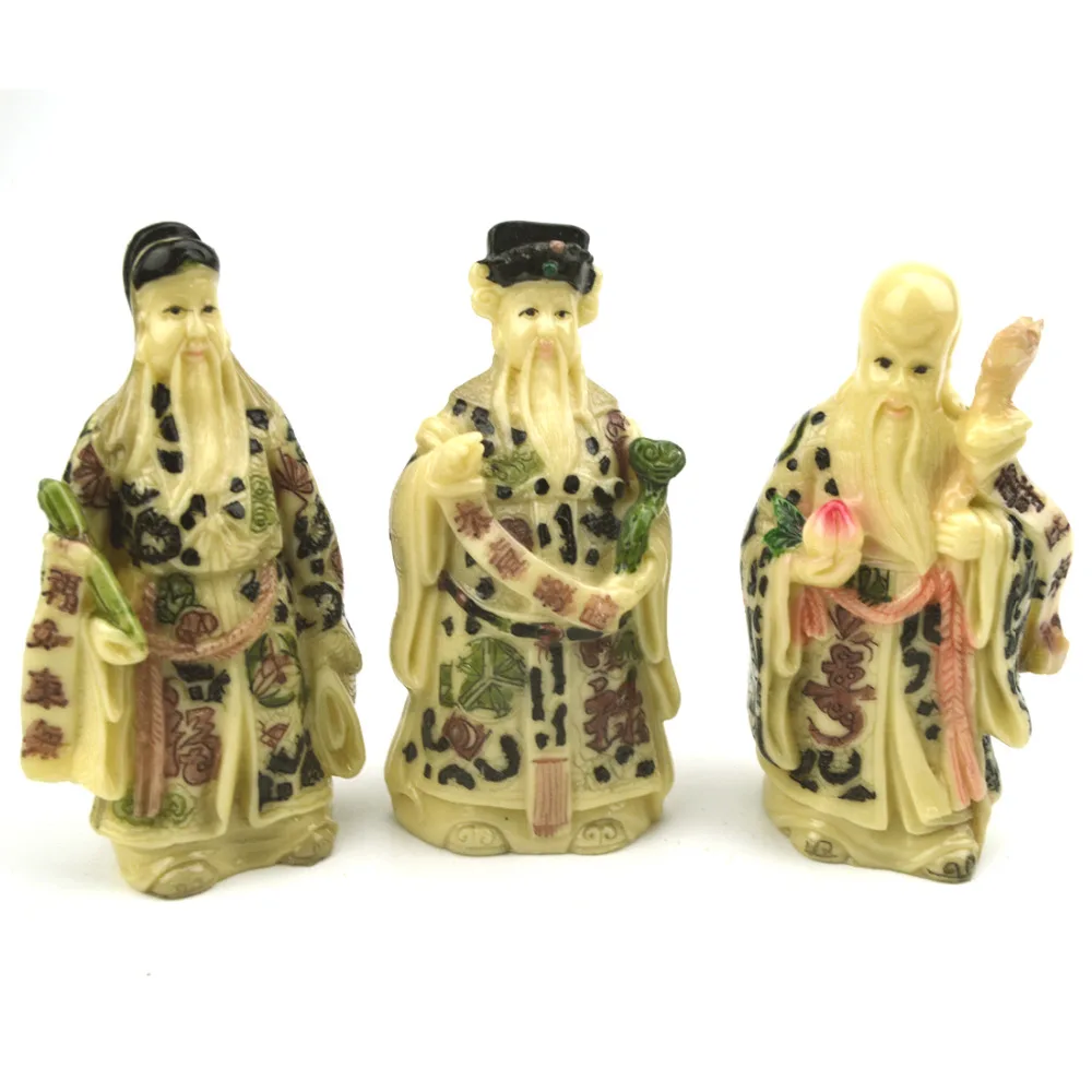 Фэн шуй статуэтка Бога шоу из смолы 3 шт.|god|god statue |