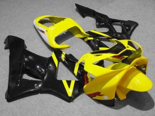 

Yellow black Injection ABS Plastic Fairing Kits For h CBR900RR 929 00 01 Year CBR929RR 2000 2001 Fairings