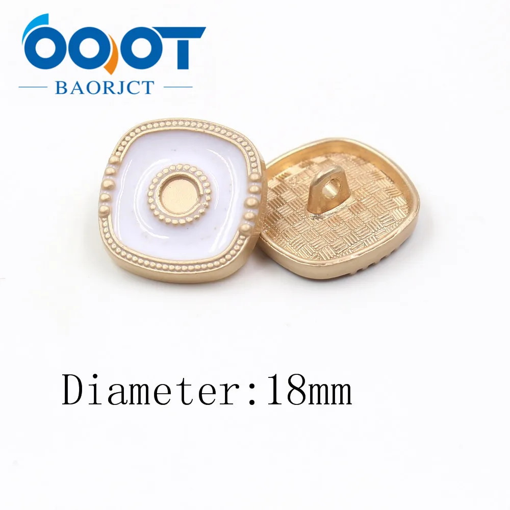 OOOT BAORJCT A 19512 504 10 шт./лот 20/18 мм высокое качество из золотистого металла кнопка