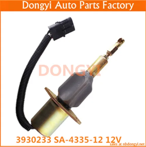 Высокое качество топлива запорный электромагнитный клапан для 3930233 SA-4335-12 12 В |