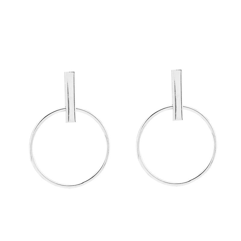 Серьги кольца женские большого размера с геометрическим рисунком|earring gemstone|earring