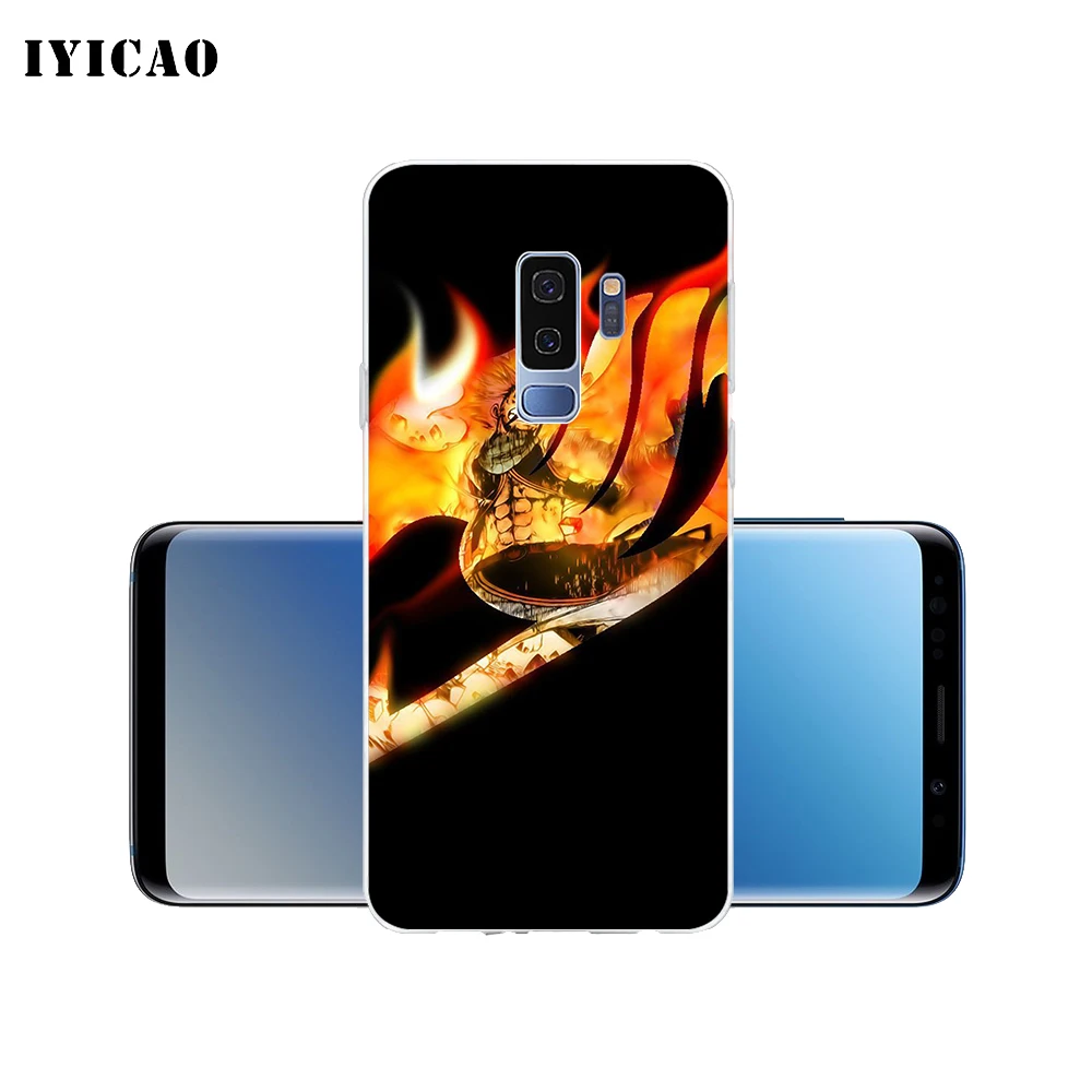 Мягкий силиконовый чехол для телефона IYICAO Fairy Tail Lucy Samsung Galaxy S10e S10 S9 S8 Plus S7 Edge TPU |