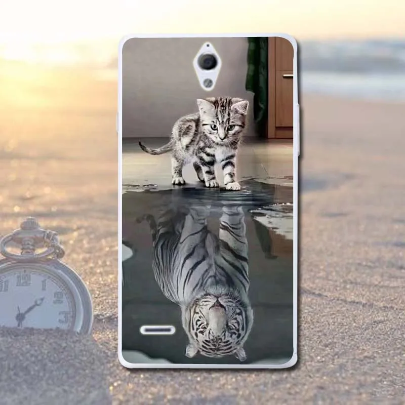 Силиконовый чехол для huawei Ascend G700 телефона кремния бабочка Микки животных