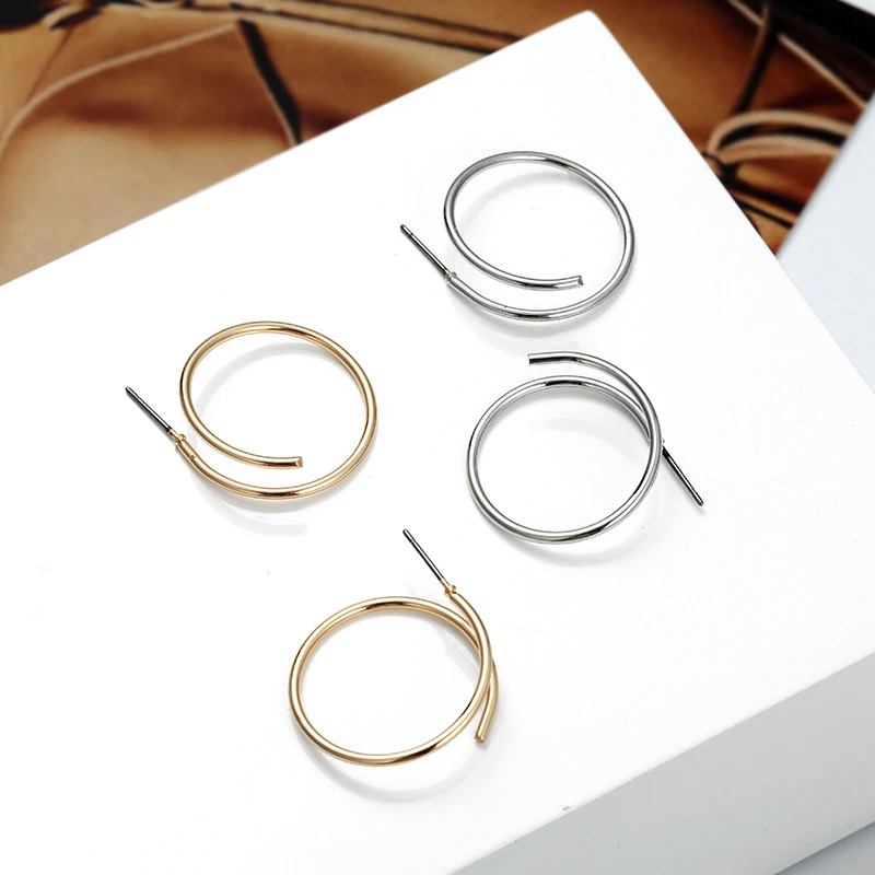 Женские серьги золотого цвета летняя бижутерия 2019 очаровательные дешевые