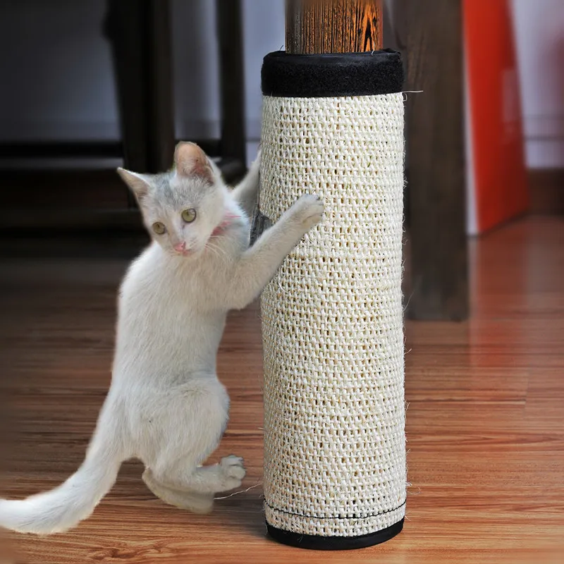 Когтеточка из Натуральной Конопли Sisal защитная для кошек игрушечная мебель