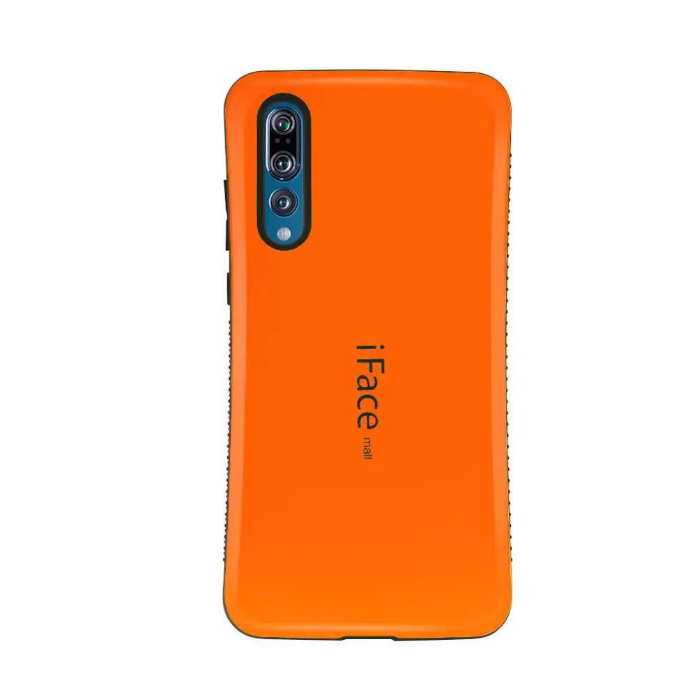 IFace Mall сверхпрочный чехол противоударный Жесткий задний Чехол полная защита для huawei P20 чехол P20 Pro Lite защитный Nova3e - Цвет: Оранжевый