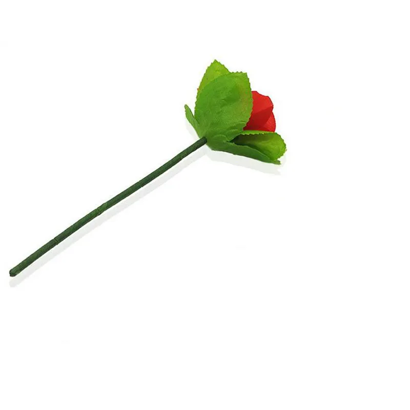 5 шт./лот складные розовые Волшебные трюки из шелка в цветок волшебник крупным