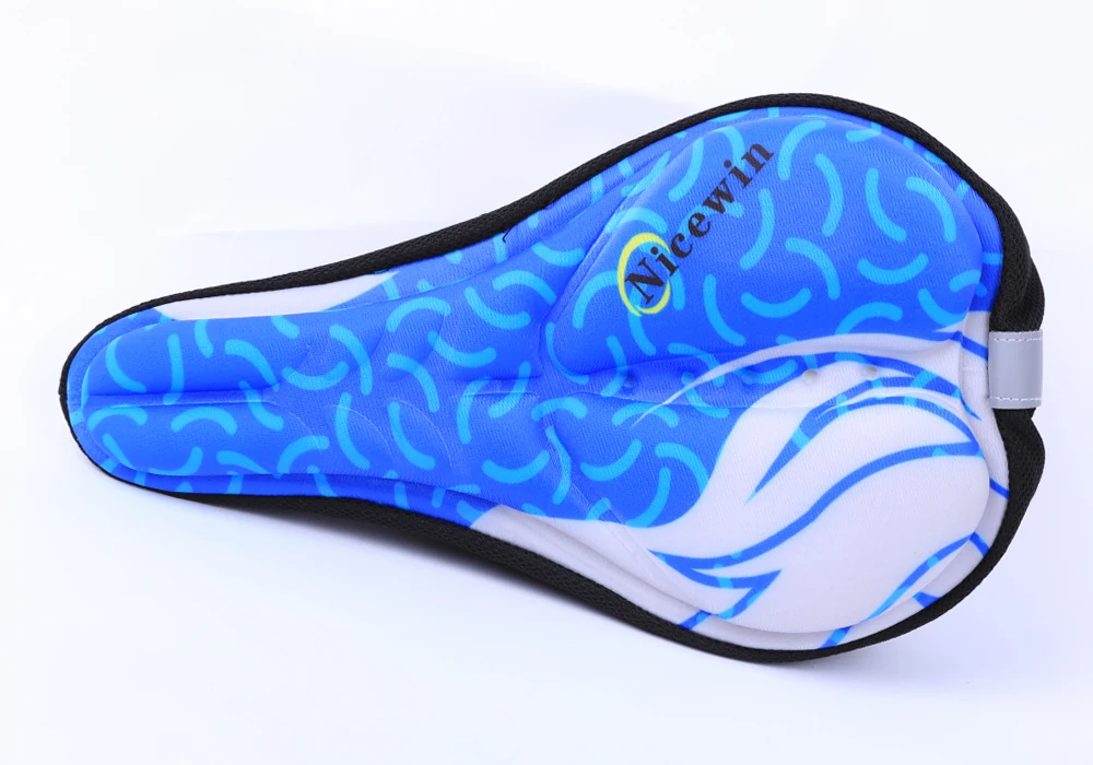 3D мягкий гелевый рельеф унисекс велосипедное седло подушка для сиденья чехол