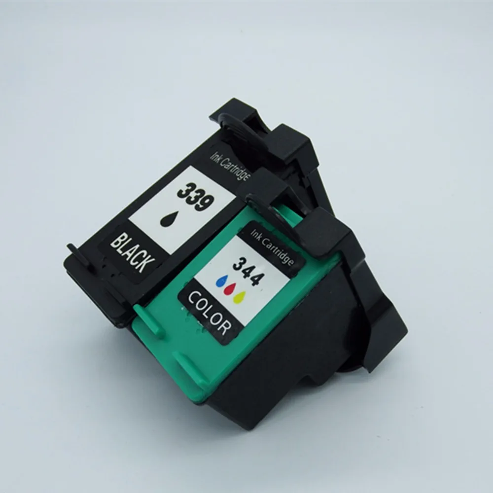 Восстановленные чернильные картриджи для HP339 344 XL Photosmart 2710 8050 8150 8450 8750 Deskjet 460 5740 5745